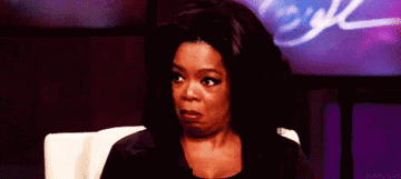 A gif of Oprah on &quot;the Oprah Winfrey Show&quot; making an impressed face