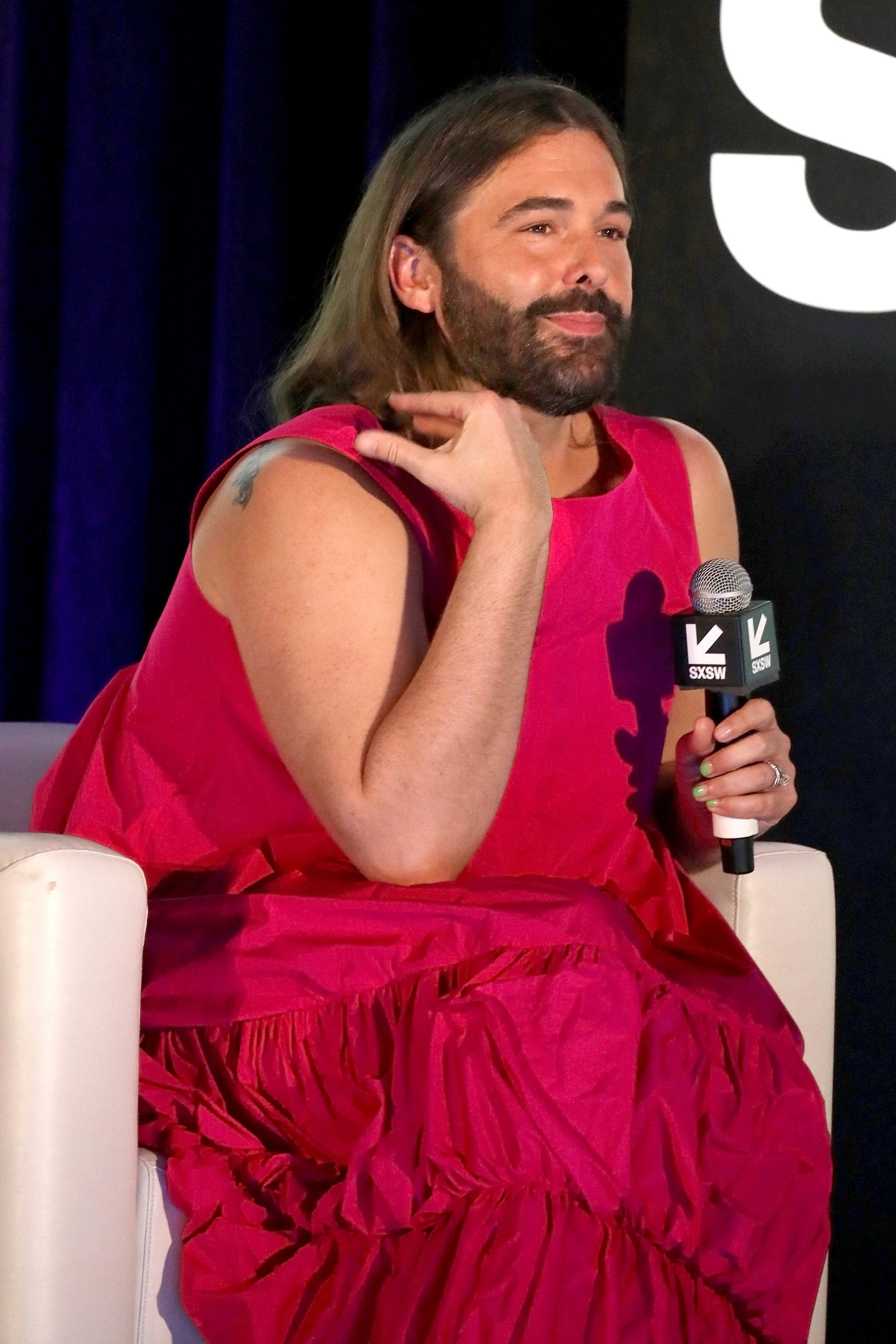Jonathan Van Ness speaks onstage during Featured Session