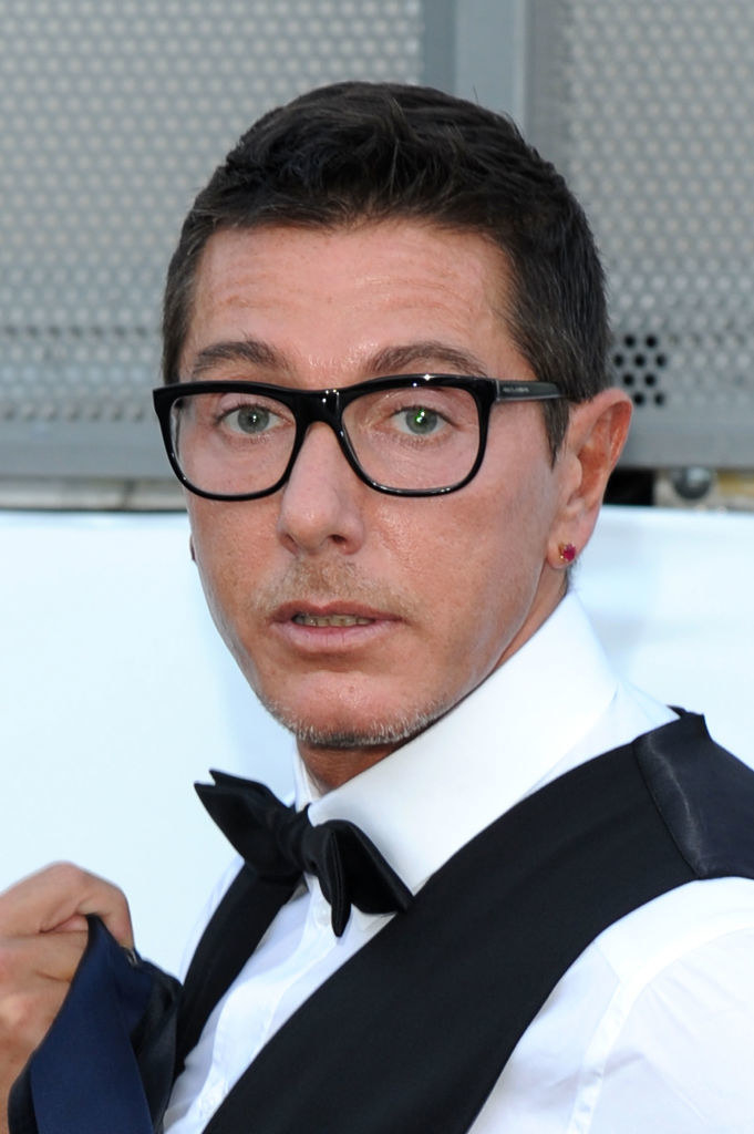 Close-up of a bespectacled Stefano in a bow tie