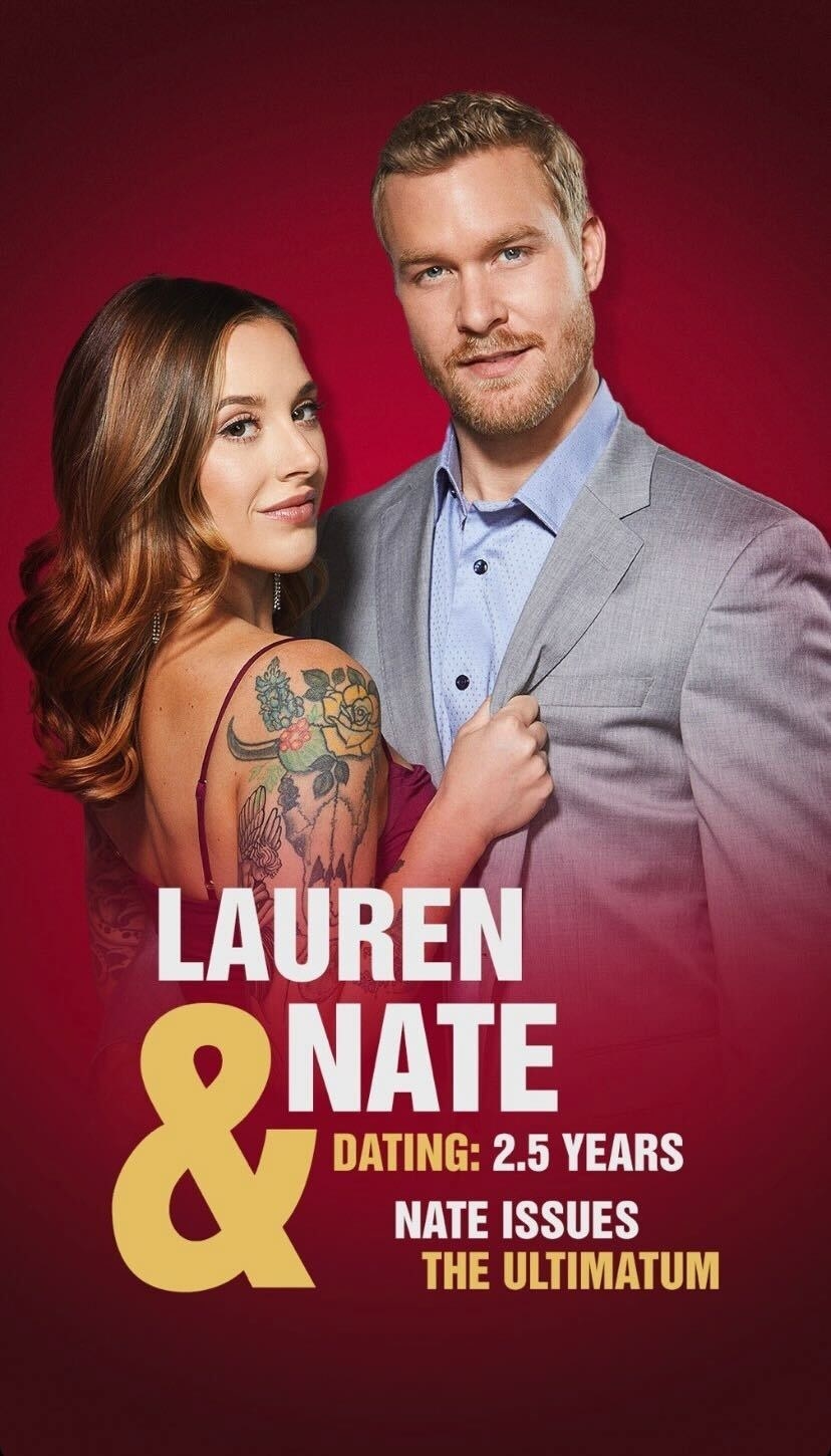 Lauren and Nate who&#x27;ve been dating for 2.5 years