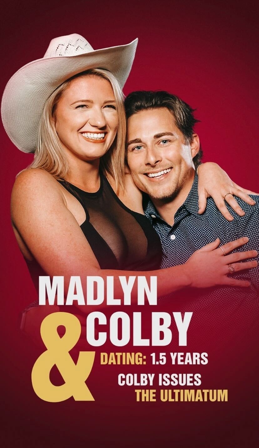 Madlyn and Colby who&#x27;ve been dating for 1.5 years