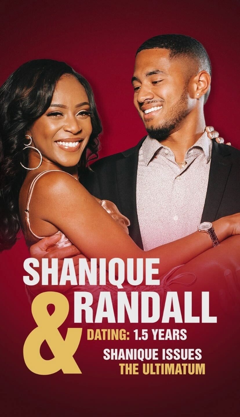 Shanique and Randall who&#x27;ve been dating for 1.5 years