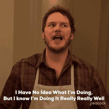 Andy Dwyer says &quot;I have no idea what I&#x27;m dong but I know I&#x27;m doing it really well&quot; on &quot;Parks and Recreation&quot;
