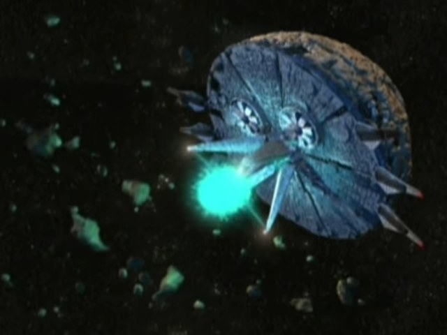 The Space Colony Ark charging its Eclipse Cannon in "Sonic Adventure 2"