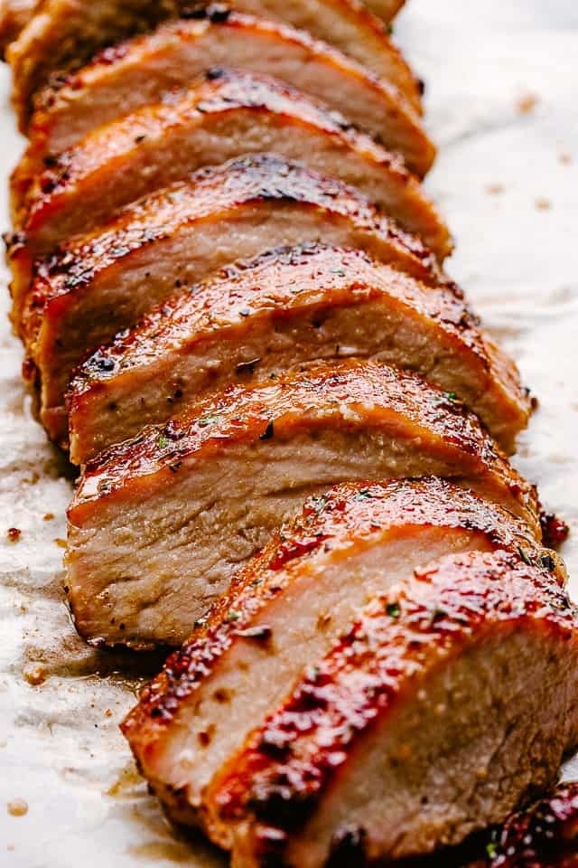 roasted pork loin