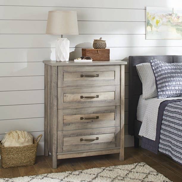 rustic gray chest