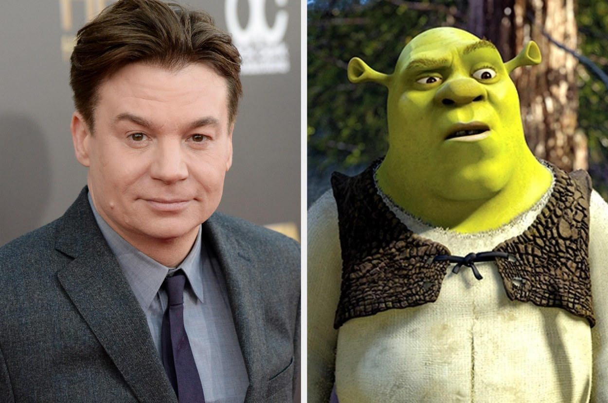 Mike Myers and Shrek