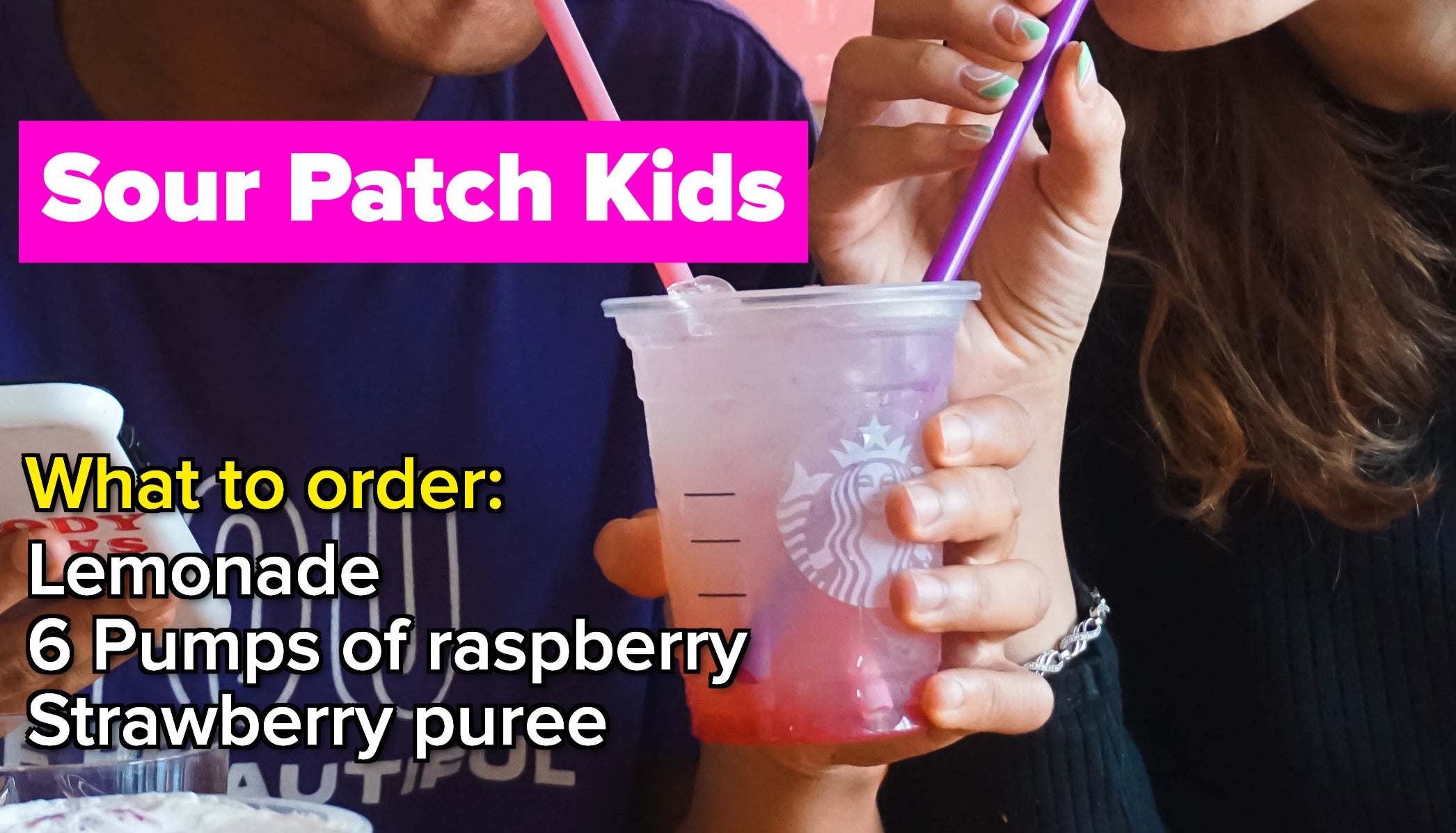 Starbucks Sour Patch Kids drink