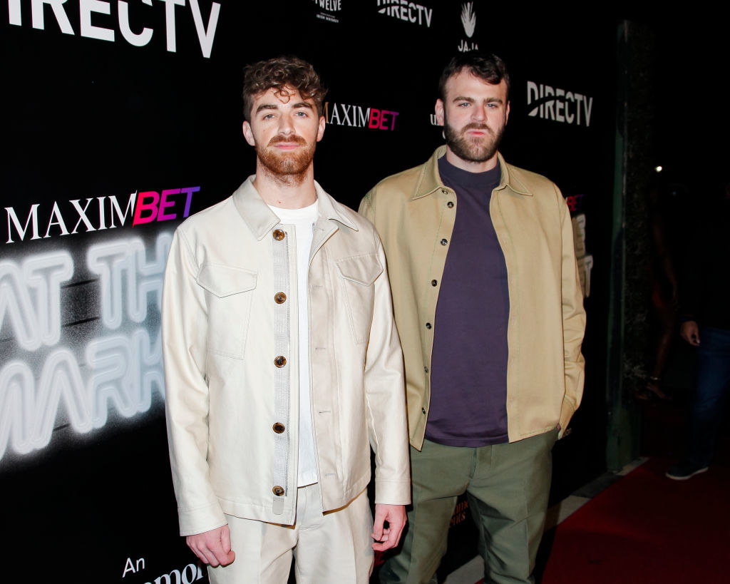 Andrew Taggart and Alex Pall of the Chainsmokers at an event