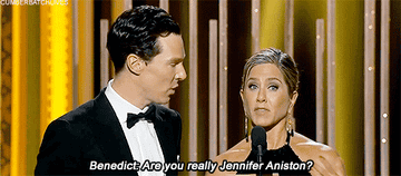 Benedict Cumberbatch and Jennifer Aniston