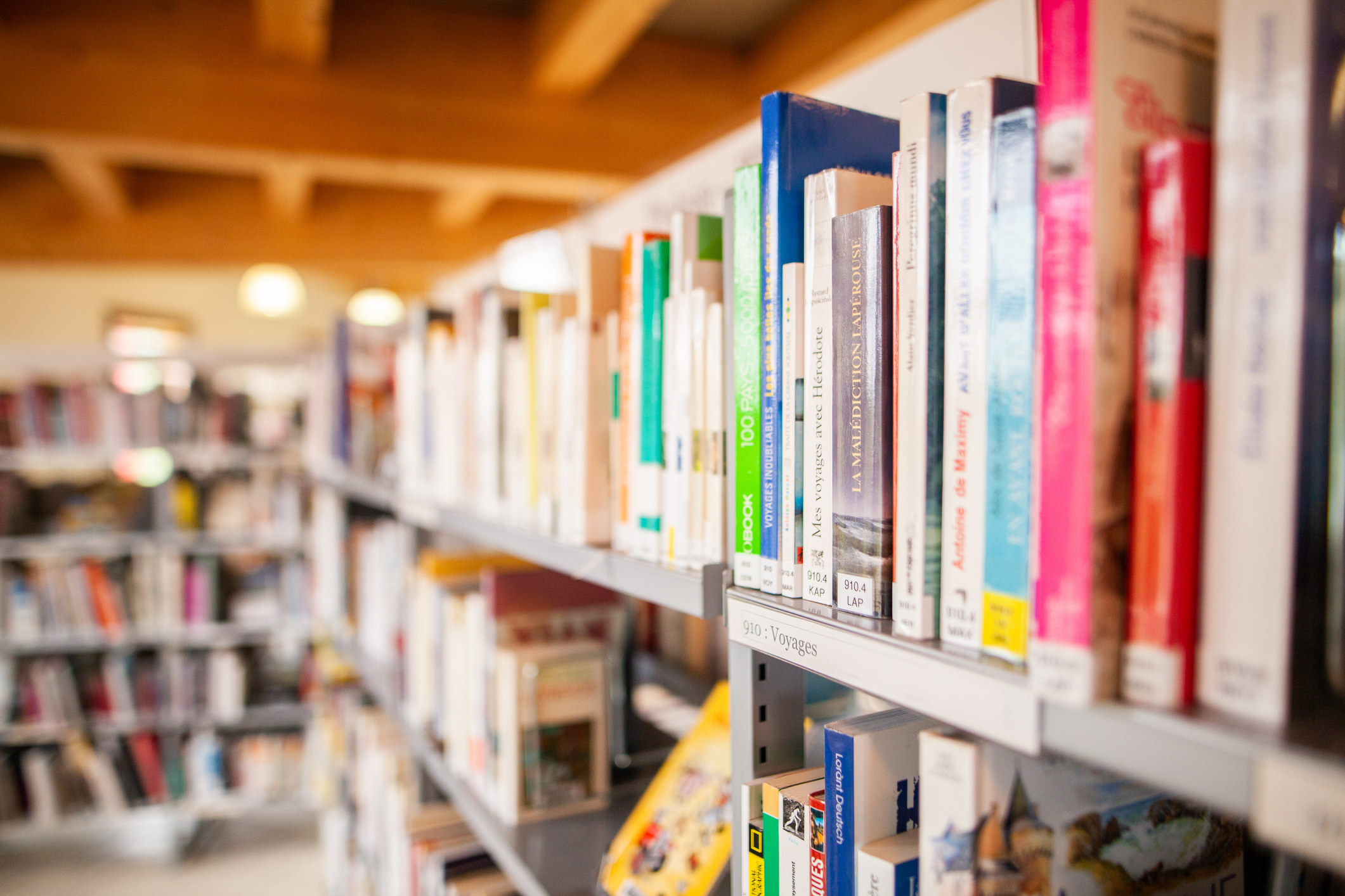 A bookshelf.