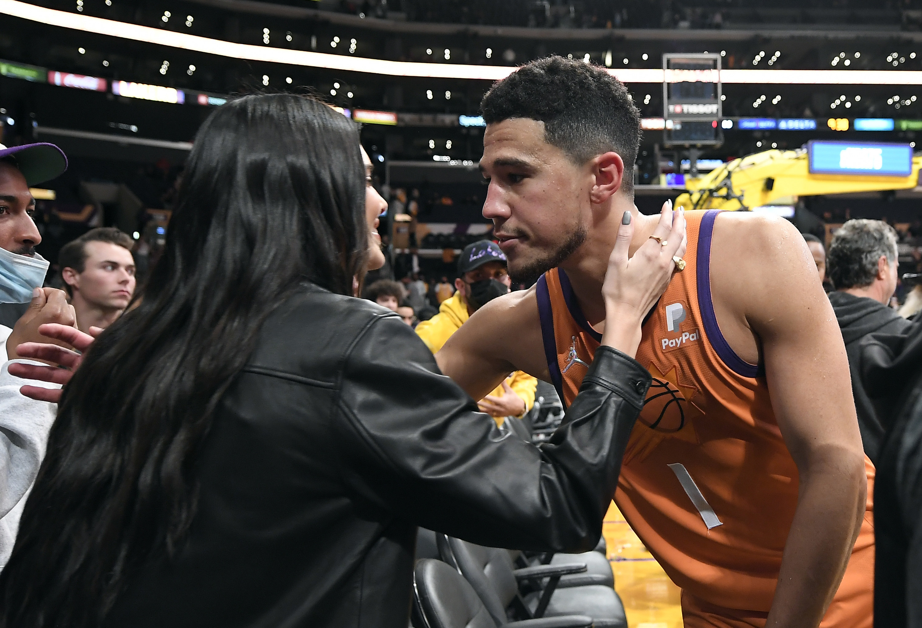 Kendall Jenner and Devin Booker