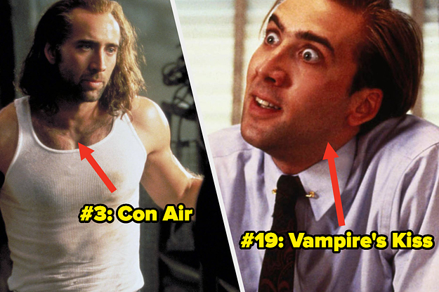 The 24 Most Iconic Nicolas Cage Movies, Ranked