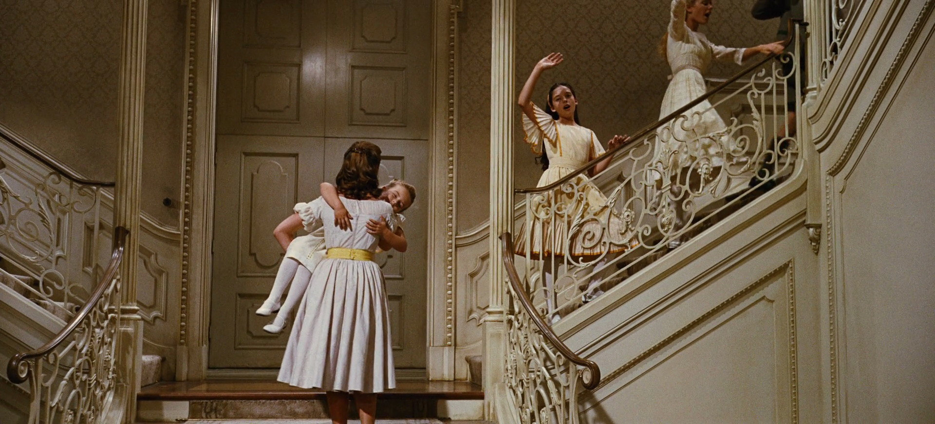 in the sound of music the kids are heading upstairs