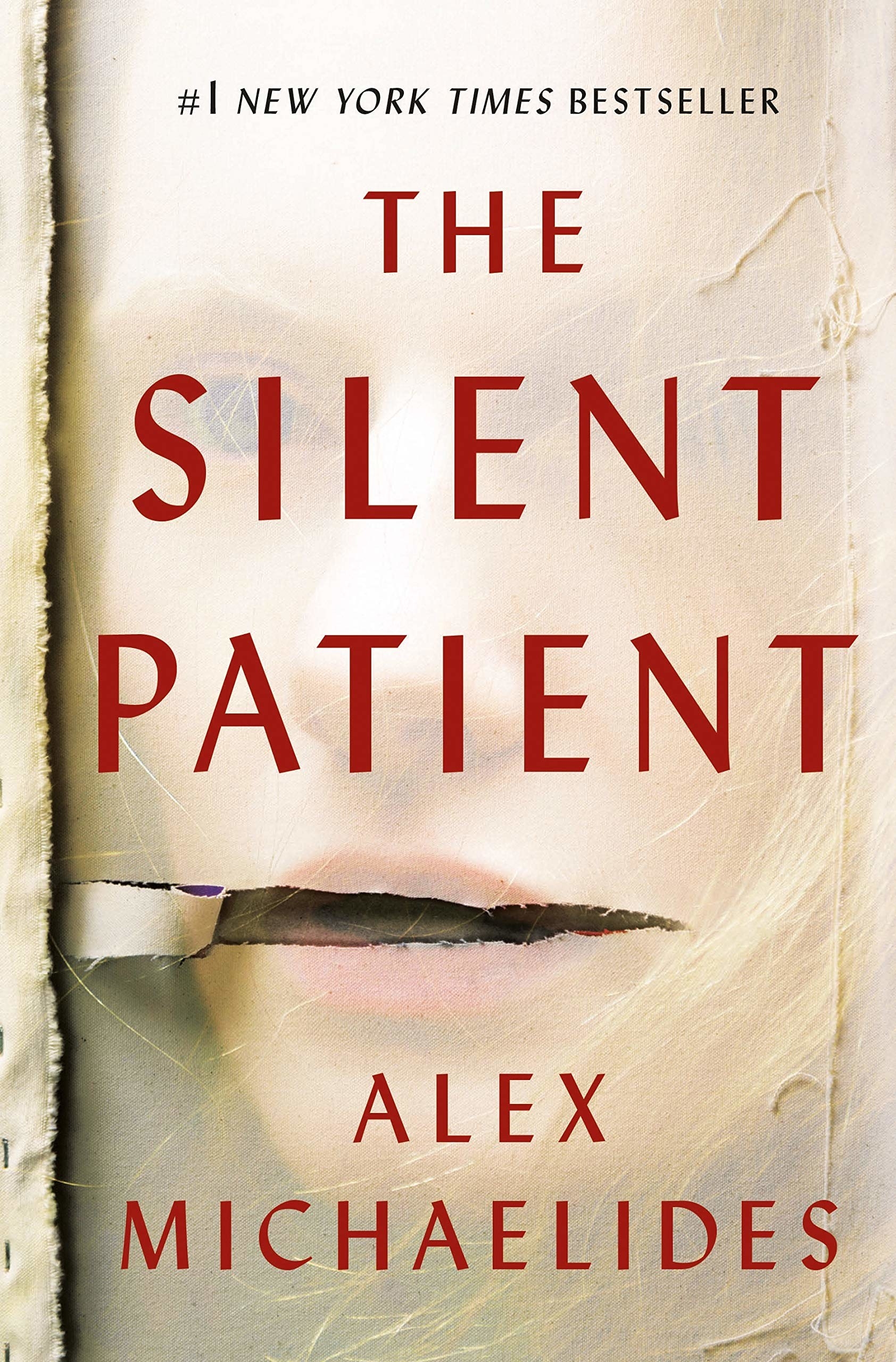 Book cover of the &quot;Silent Patient&quot;