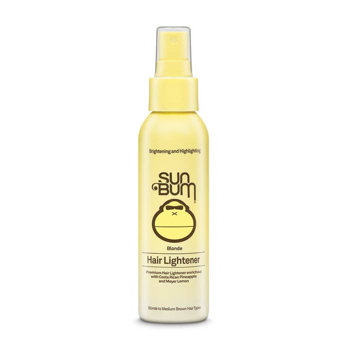 A bottle of Sun Bum hair lightener
