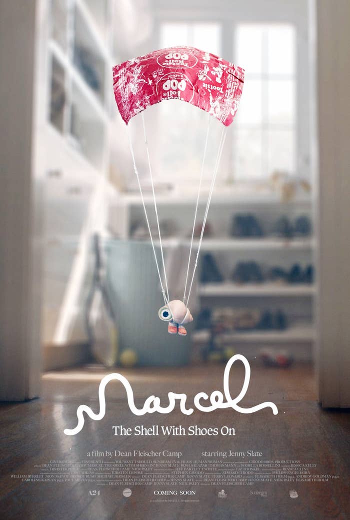 marcel the shell poster