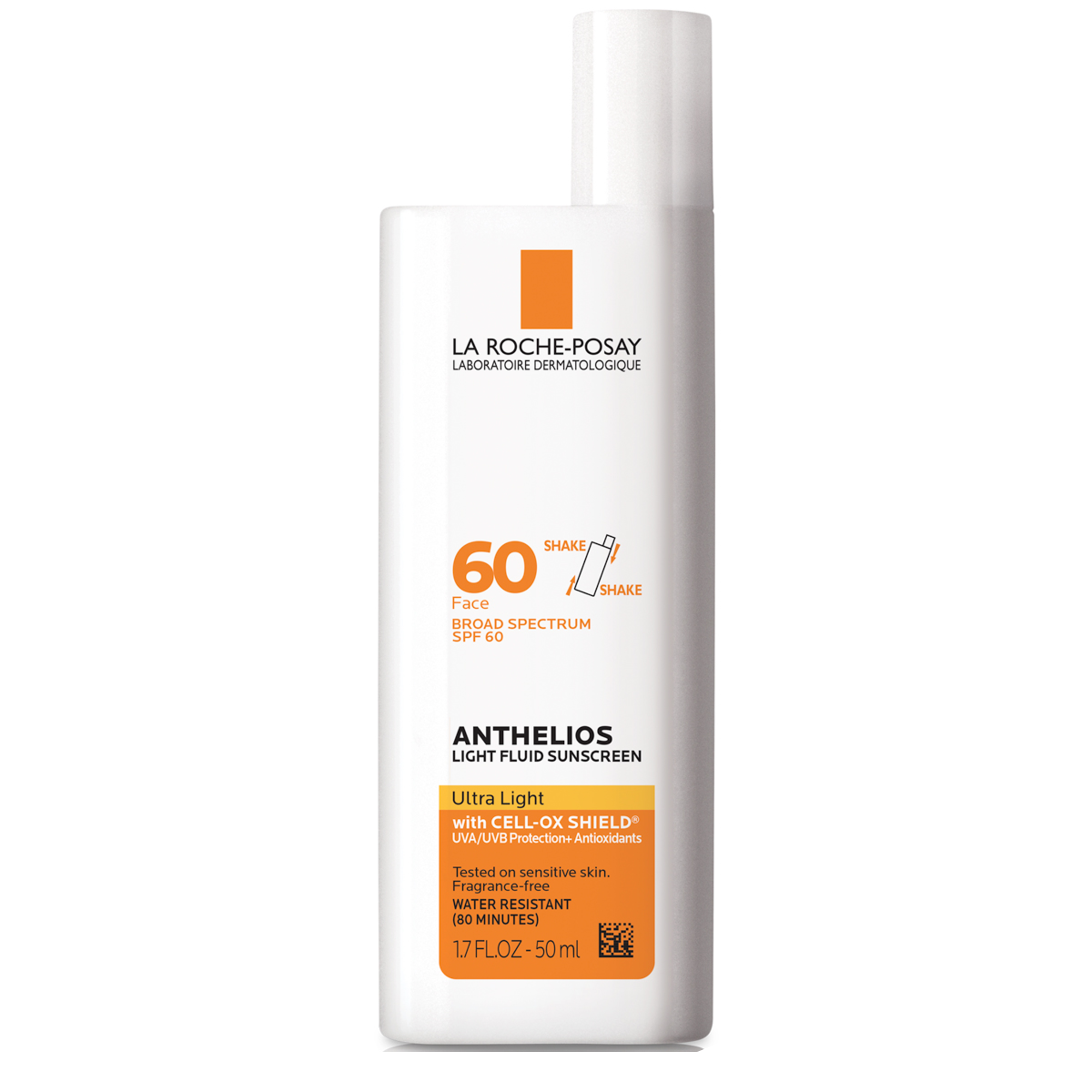 A bottle of La Roche-Posay Anthelios Sunscreen