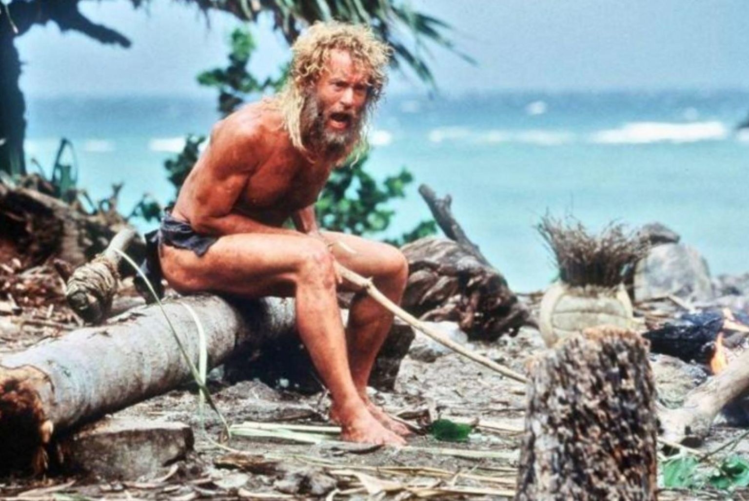 Tom Hanks in &quot;Cast Away.&quot;