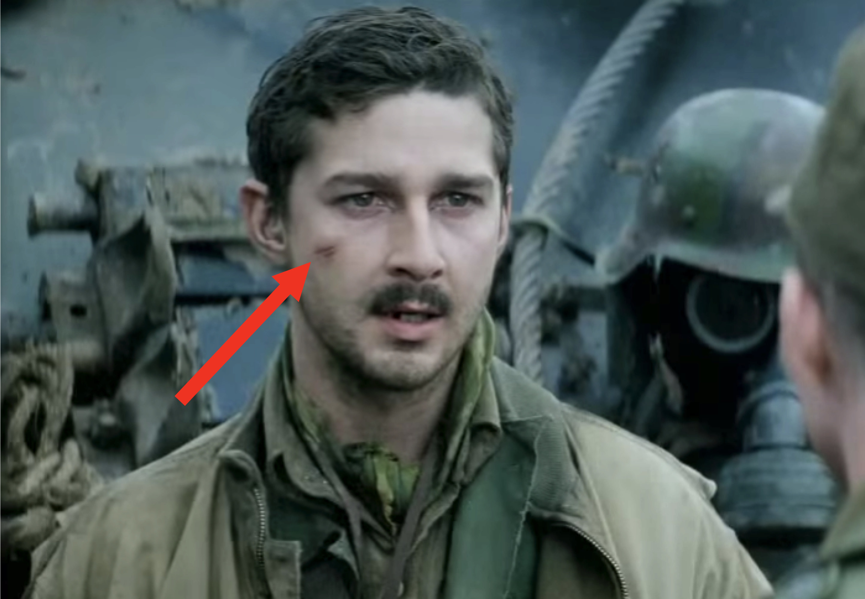 Shia LaBeouf in &quot;Fury.&quot;