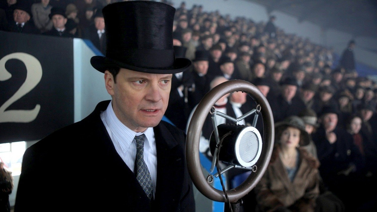 Colin Firth as King George VI in &quot;The King&#x27;s Speech.&quot;