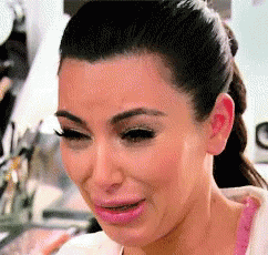 Kim Kardashian ugly crying