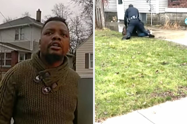 A Police Officer Fatally Shot A Black Man In The Head While Kneeling On Top Of H..