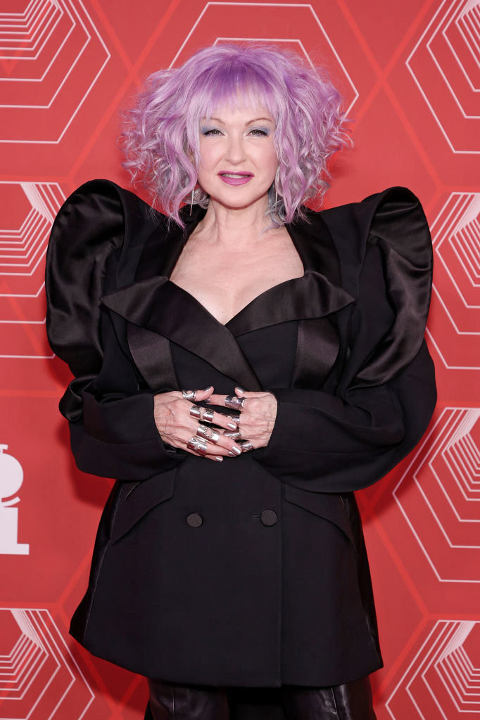 Lauper at the 2021 Tony Awards