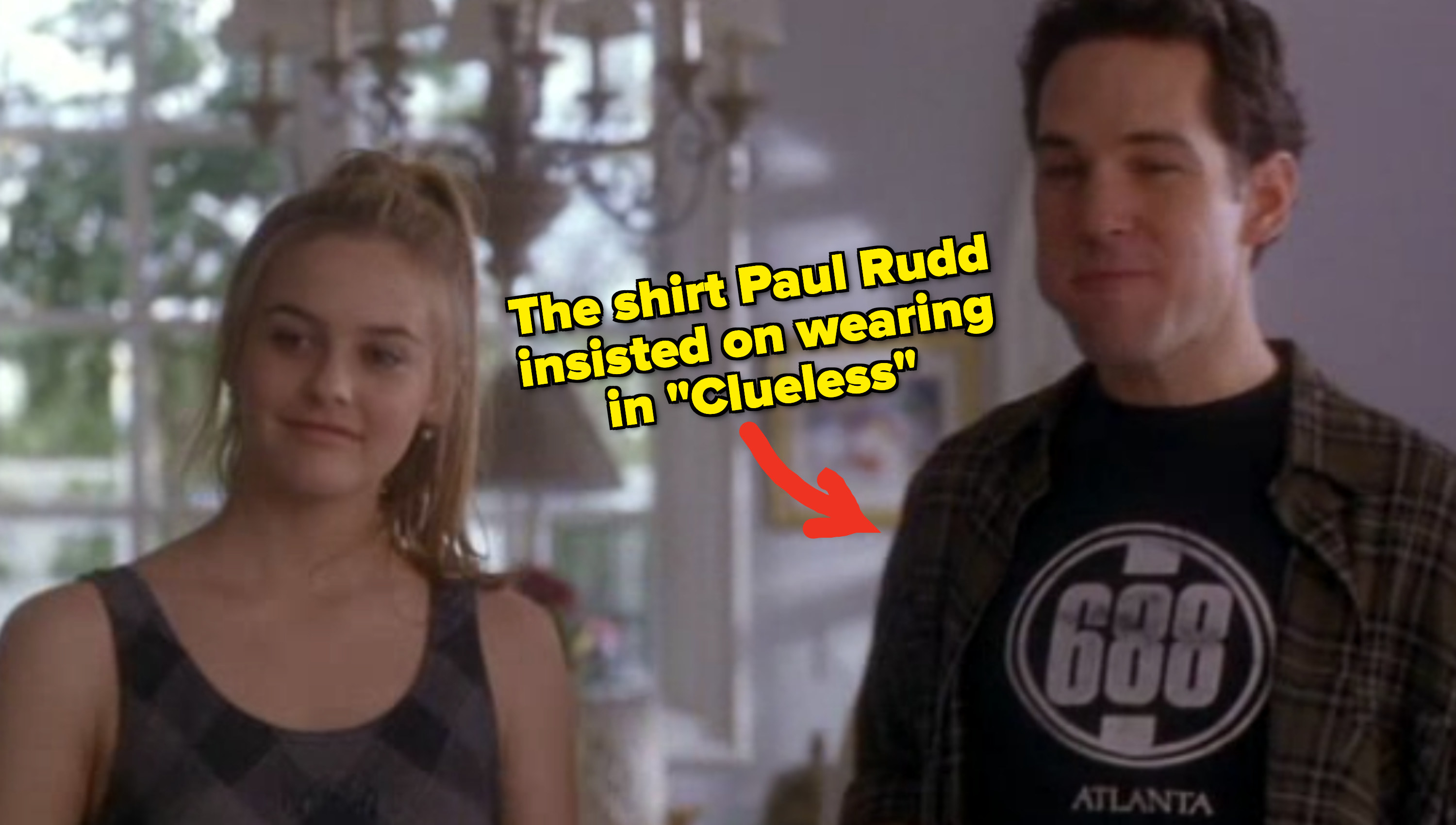 Alicia Silverstone and Paul Rudd in &quot;Clueless&quot;
