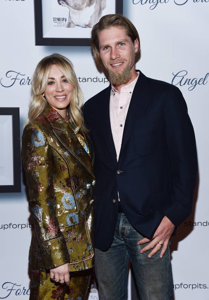 Kaley and Karl on the red carpet