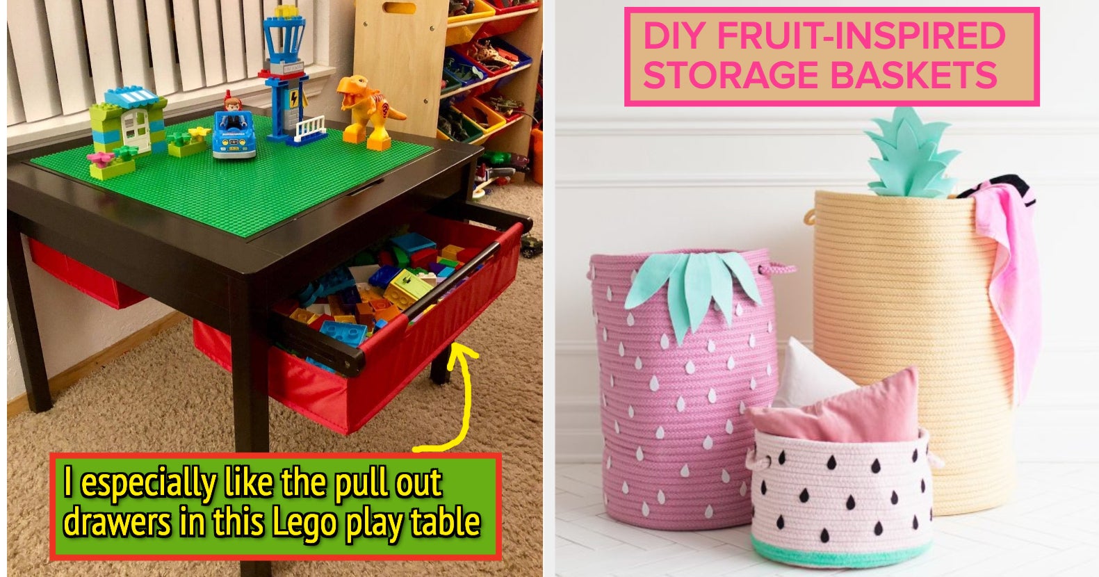 DIY Under Bed Rolling LEGO Storage Cart  Bedroom organization diy, Lego  storage, Lego storage organization