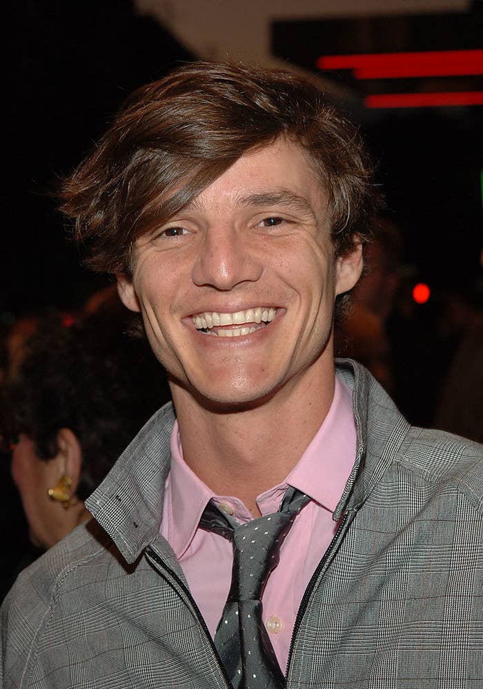 A young Pedro Pascal smiling