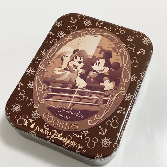 驚きの値段 東京ディズニーシー限定 ミニー お土産 ミッキー 缶入りクッキー 茶色 グッズ