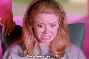 Natasha Lyonne in 'But I'm a Cheerleader' saying "I'm a homosexual!"