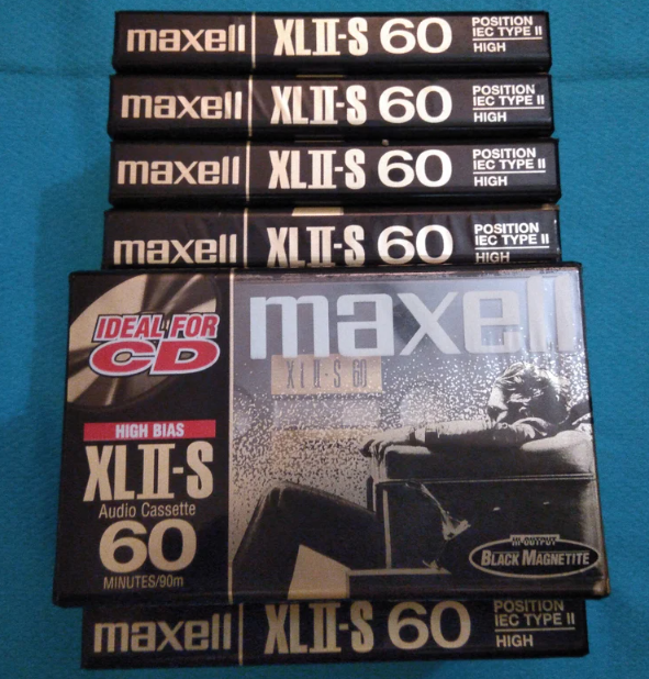 Maxell audio cassettes
