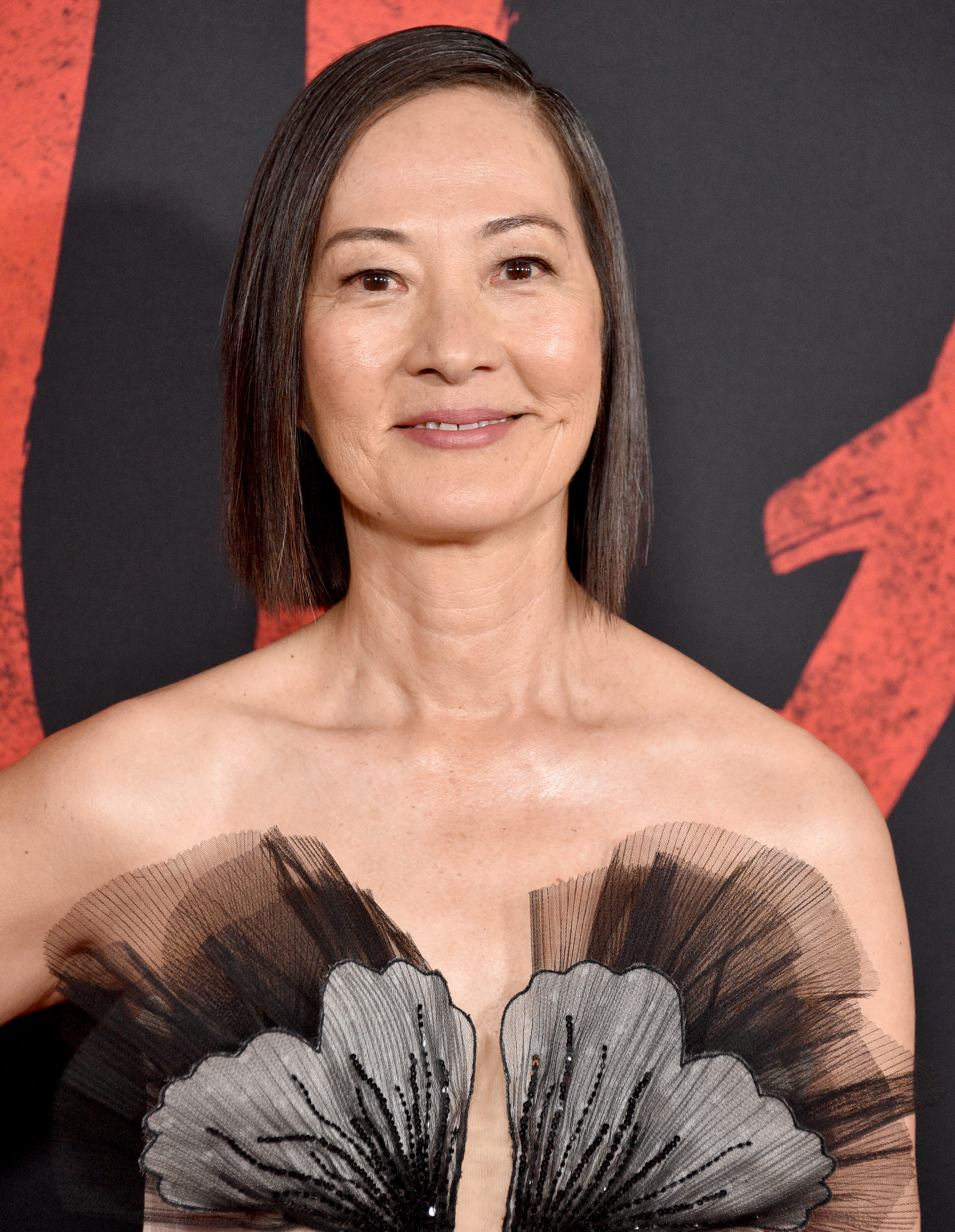 Rosalind Chao smiles