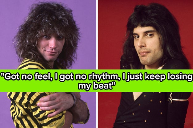 I Will Be Ridiculously Proud Of You If You Can Match The Lyrics To Their Classic Rock Song