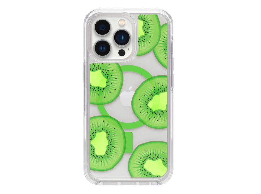 Phone case with kiwi pattern