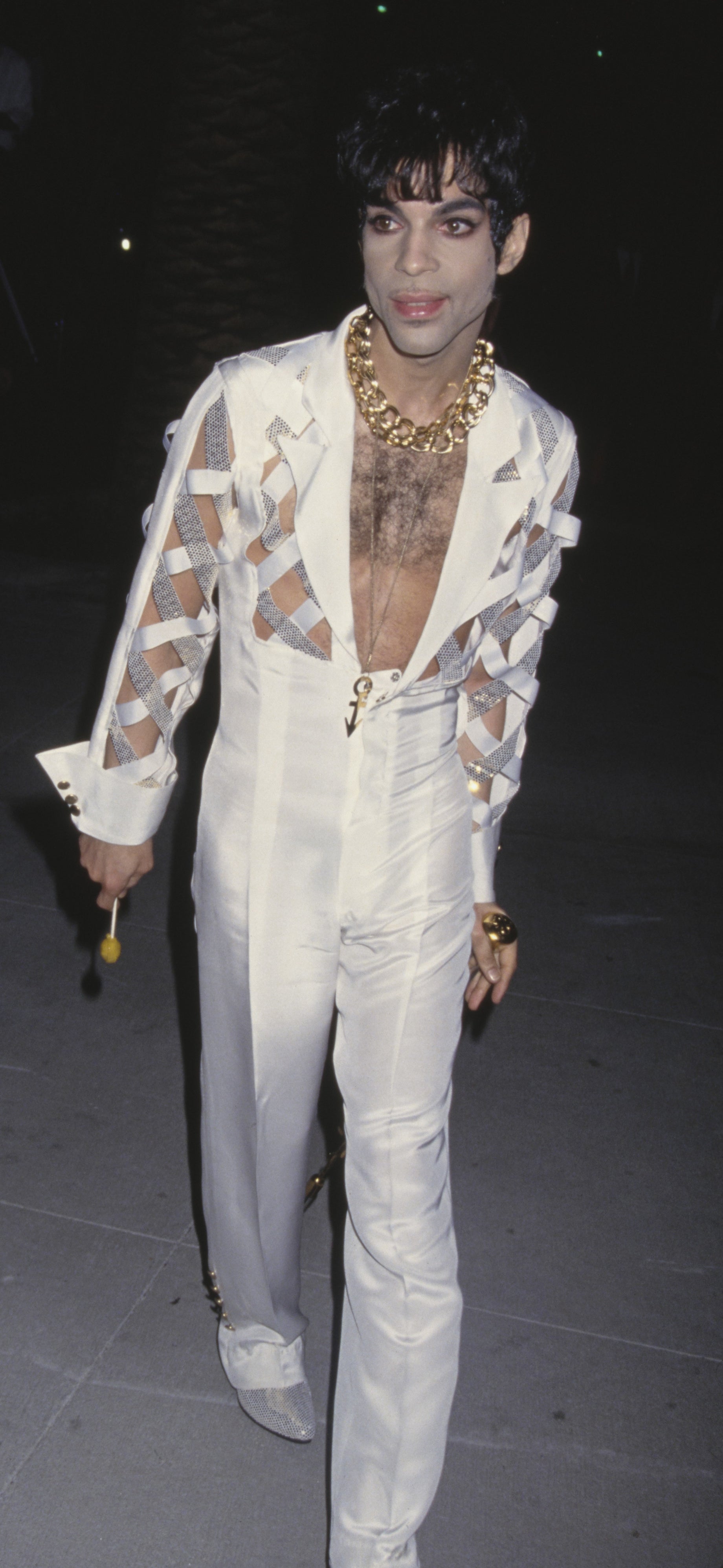 Prince attends 1st Vanity Fair Oscar Party