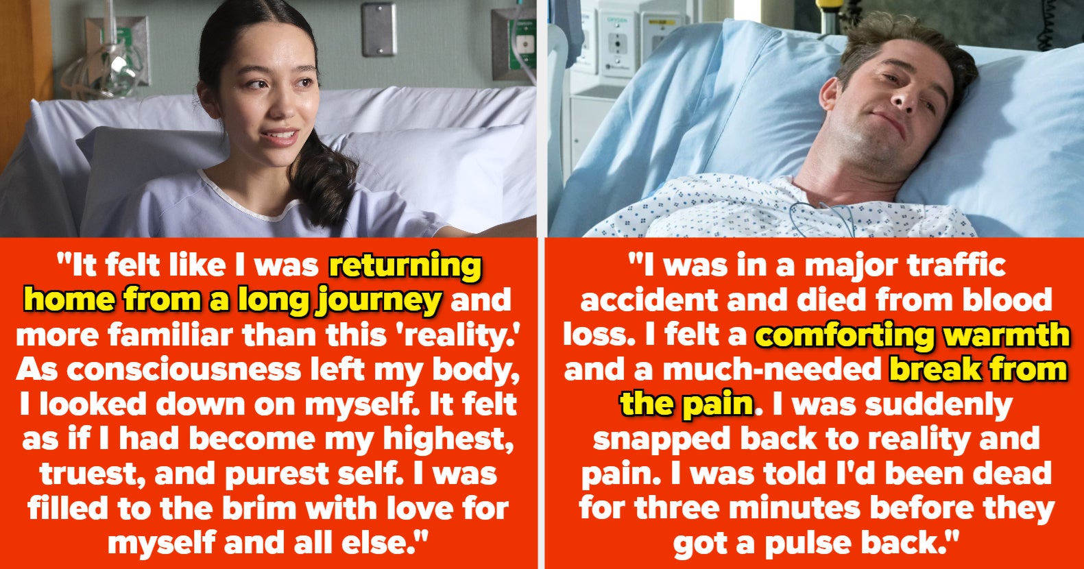 30 People Who Came Back To Life Share What Passing Away Feels Like