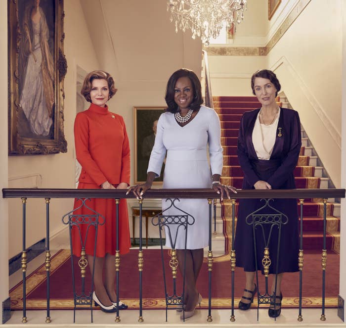 Michelle Pfeiffer as Betty Ford, Viola Davis as Michelle Obama and Gillian Anderson as Eleanor Roosevelt