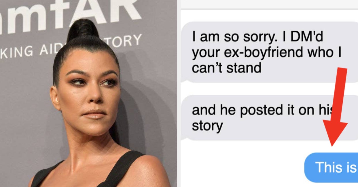 This Is What Kourtney Kardashian Texted Scott Disick After He