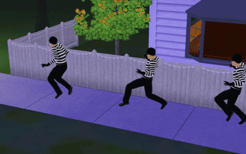GIF of video game thieves walking sneakily