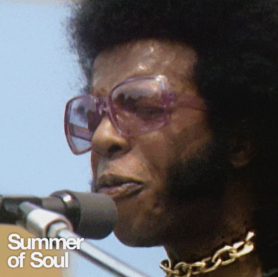 Sly Stone performing at the Harlem Cultural Festival