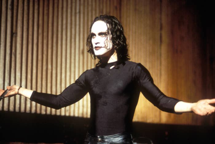 Brandon Lee from &quot;The Crow.&quot;