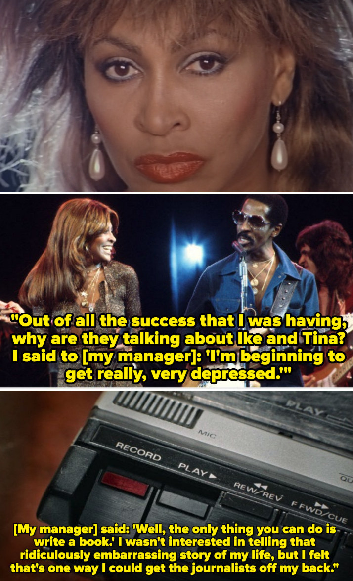 Tina: &quot;Out of all the success that I was having, why are they talking about Ike and Tina? I&#x27;m beginning to get really, very depressed&quot;