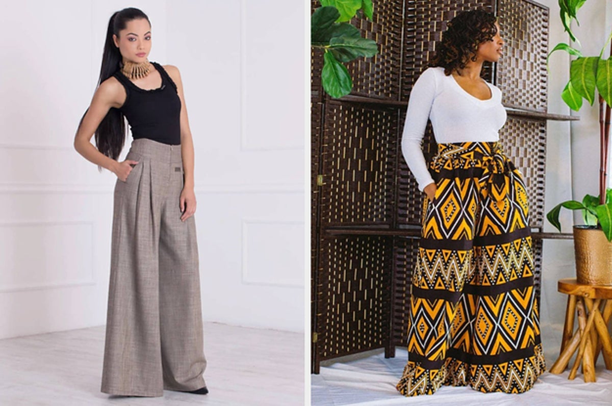How to make a PALAZZO PANT with SIDE RUFFLES 