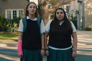 Lady Bird and Julie from Lady Bird