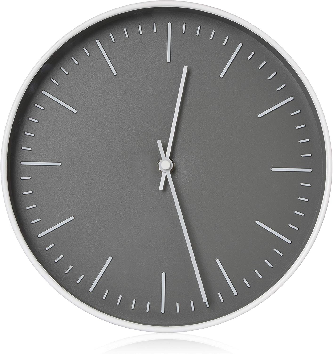 reloj de pared gris