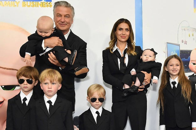 Hilaria Baldwin Jokingly Said She And Alec Baldwin Couldn't Take A Family Photo On Easter Because It's "Hard With 756 Kids"